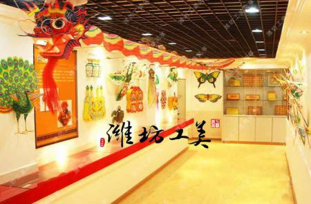 潍坊工美位上海松江中学打造风筝文化展览馆