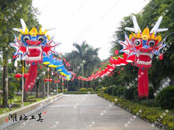 景点景区风筝装饰展览—潍坊工美