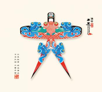 地道老潍县传统风筝制作材料—手工绢